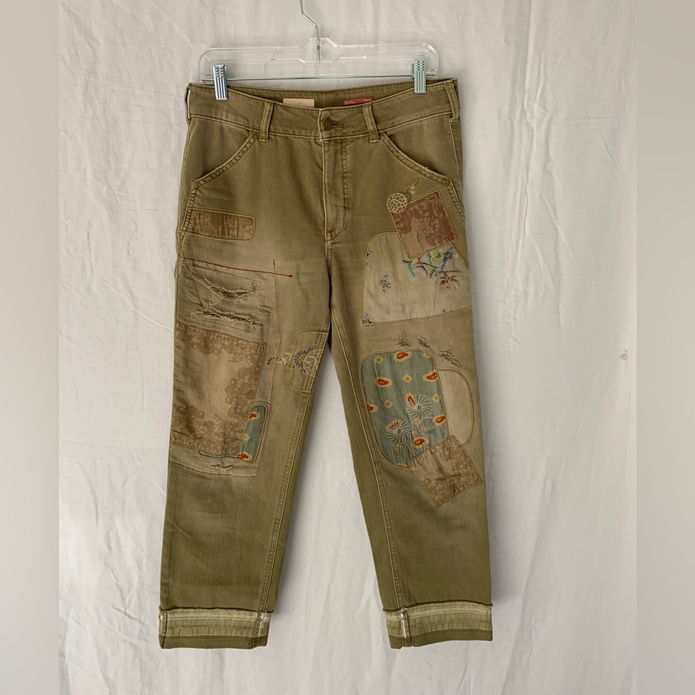 Anthropologie Pilcro cropped pants. 27 petite.